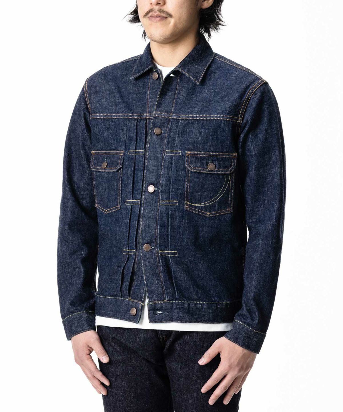 MOMOTARO JEANS / MJ2003 銅丹ﾚｶﾞｼｰﾌﾞﾙｰ・2ndﾀｲﾌﾟﾃﾞﾆﾑｼﾞｬｹｯﾄ