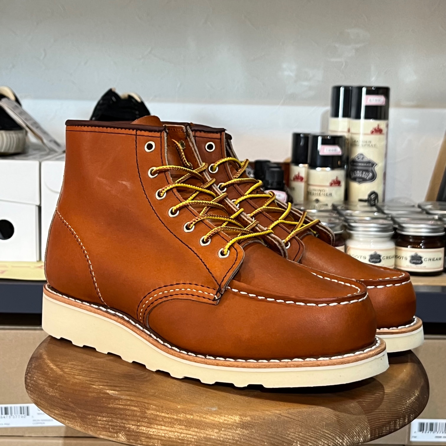 軽量レディースモデル◆RED WING 3373 モックトゥブーツ 24cm